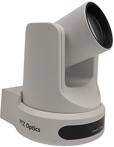 PTZOptics Live Streaming Cameras - 1080P Indoor PTZ Cameras with SDI, HDMI and IP Control + PoE (30X-SDI, White)