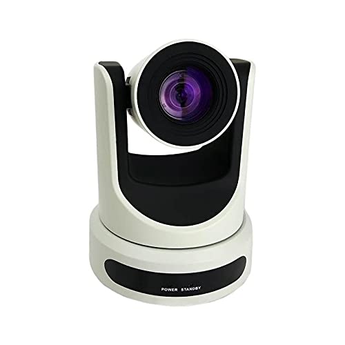 PTZOptics Live Streaming Cameras - 1080P Indoor PTZ Cameras with SDI, HDMI and IP Control + PoE (30X-SDI, White)