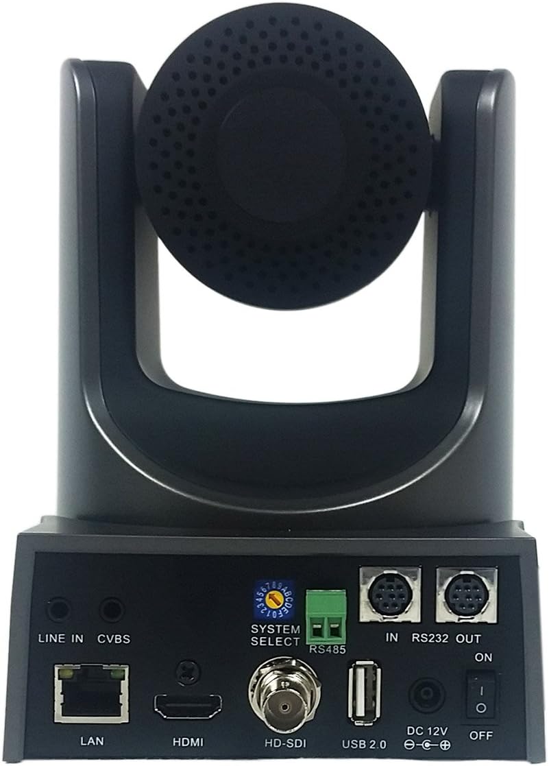 PTZOptics-20X-SDI GEN-2 PTZ IP Streaming Camera with Simultaneous HDMI and 3G-SDI Outputs - Gray