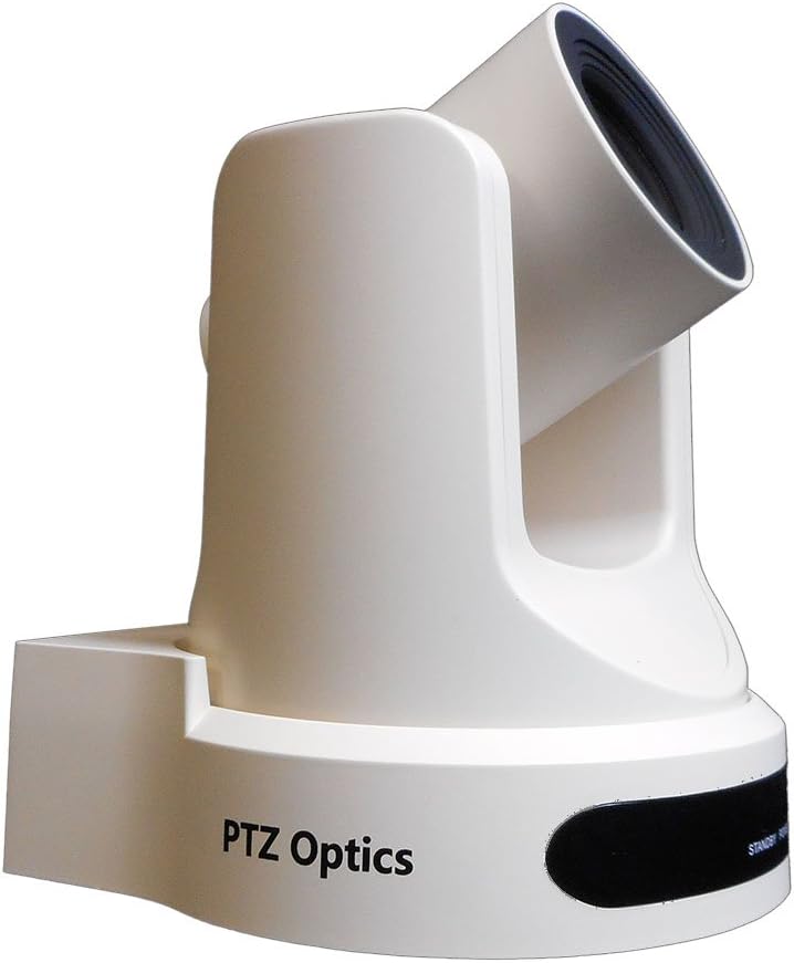 PTZOptics-20X-SDI GEN-2 1080P PTZ Indoor IP Streaming Camera with Simultaneous HDMI and 3G-SDI Outputs - White