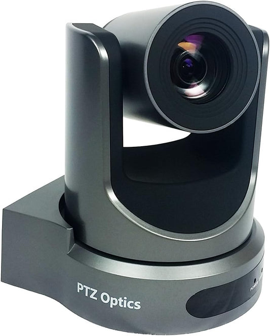 PTZOptics-20X-SDI GEN-2 PTZ IP Streaming Camera with Simultaneous HDMI and 3G-SDI Outputs - Gray