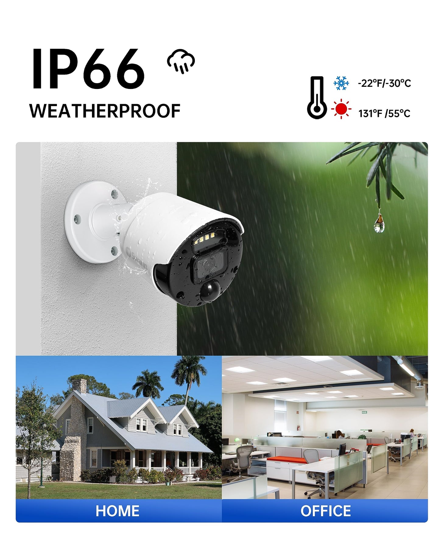 Swann 4K Master Security Camera System, 8 Bullet 8 Dome IP Cameras, 16-Ch NVR with 2TB HDD, Indoor/Outdoor PoE Wired, 24/7 Home Surveillance, Color Night Vision, True Detect, Spotlights, 1676808B8D